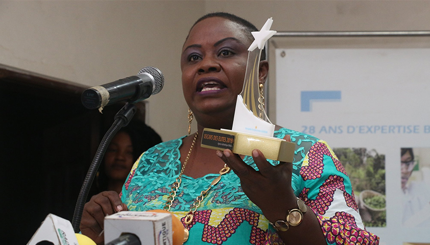 Reconnaissance de mérite dans le paysage médiatique: Evelyne Quenum sacrée meilleure leader féminin au Bénin en 2019
