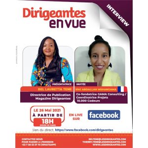 Interview exclusive Sitti ABDALLAH MSHANGAMA, Co-fondatrice et CEO GAMA Consulting, Coordinatrice projets 10000 Codeurs