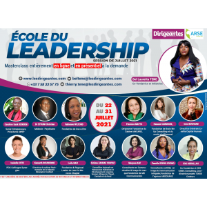 Le magazine Dirigeantes, le leadership au féminin  en collaboration avec le Cabinet Afrique RSE  , lance l' école de leadership.