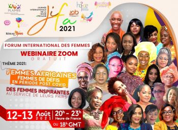La Plateforme Mondiale des Femmes Entreprenantes (PLAMFE) organise un webinaire du 12 au 13 Août en hommage à la Journée Internationale de la Femme Africaine (JIFA)