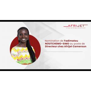 Fadimatou NOUTCHEMO SIMO, Directrice Générale de Afrijet Cameroun, une dirigeante engagée pour plus de femmes dans le secteur aérien en Afrique.