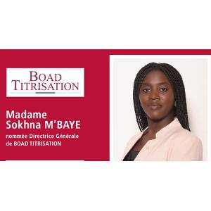 Sokhna MBAYE nommée Directrice Générale de BOAD TITRISATION