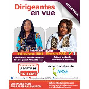 INTERVIEW : Blanche KAZI, Auteure, Productrice et Co-fondatrice de BAYKA Consulting.