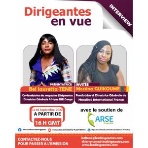 INTERVIEW : Messima GUIKOUME, Directrice Générale de Messibat International France à l’émission Dirigeantes en vue