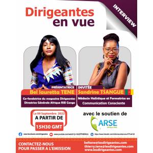 INTERVIEW : Sandrine TSANGUE, Coach, Médecin Holistique et Formatrice en Communication Consciente