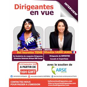 INTERVIEW : Khadija SABRI JAMIA, Dirigeante du cabinet INFINITIES Conseils et Expertises