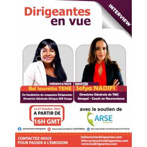 INTERVIEW : Sofya NADIFI, Directrice Générale de TMC Sénégal, Coach en Neurosciences
