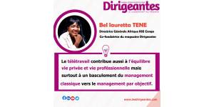 Le télétravail contribue aussi à l’équilibre vie privée et vie professionnelle mais permet surtout à un basculement du management classique vers le management par objectif.