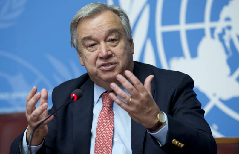 António Guterres, Secrétaire Général des Nations Unies (ONU)