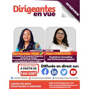 Interview  Hajar CHERGAOUI, Fondatrice Consulting and Performance Support 