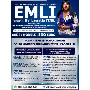 SESSION SPÉCIALE DE FORMATION : DU 12 AU 22 SEPTEMBRE