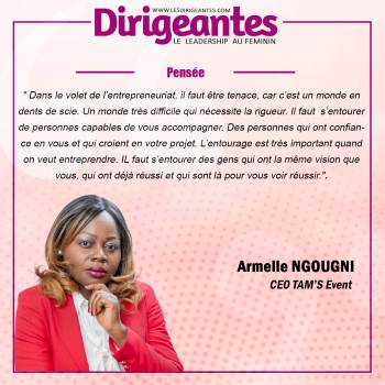 Armelle NGOUGNI, CEO TAM’S Event 