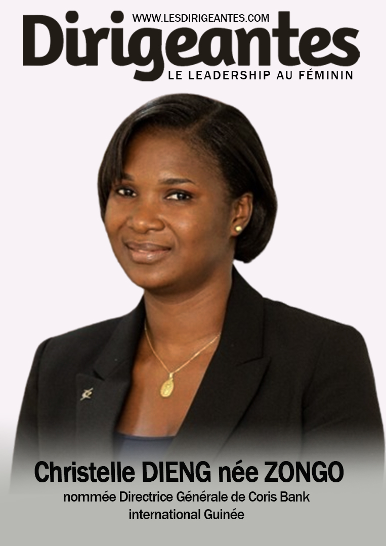 Christelle DIENG née ZONGO nommée  Directrice Générale de Coris Bank International Guinée