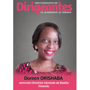  Doreen ORISHABA nomée  Directrice Générale de BasiGo Rwanda.