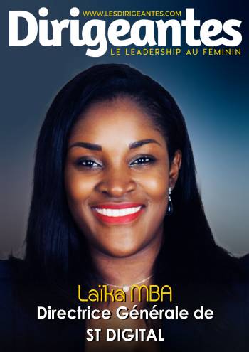 Laïka MBA, la Directrice Générale de ST Digital Gabon qui contribue à la transformation digitale de son pays