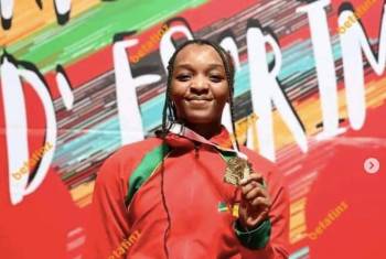 Lorina ESSOMBA MBEGA : Championne d'Afrique en Sabre Dames