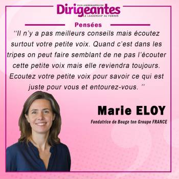 Marie ELOY, Fondatrice de Bouge ton Groupe 