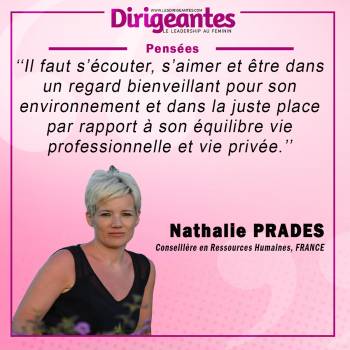 Nathalie PRADES, Conseillère en Ressources Humaines