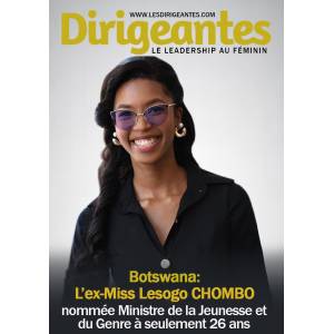 BOTSWANA: Lesego CHOMBO, Ex-Miss âgée de 26 ans nommée Ministre de la Jeunesse et du Genre