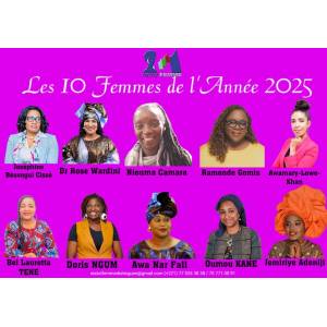Bel Lauretta TENE sacrée Femme de l’Année 2025 par la plateforme « Femmes Distinguées »