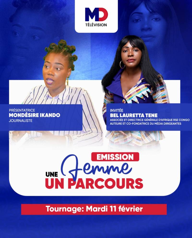 INTERVIEW EXCLUSIVE DE BEL LAURETTA TENE SUR LA CHAÎNE MD TELEVISION