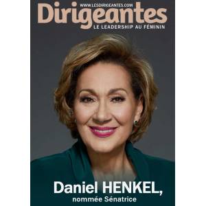 Danièle HENKEL, nommée Sénatrice indépendante par le Premier Ministre canadien