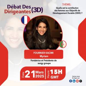 Myriam FOURNIER-KACIMI, Présidente et Fondatrice de SunGy, une dirigeante engagée pour la reduction des gaz à effet de serre.