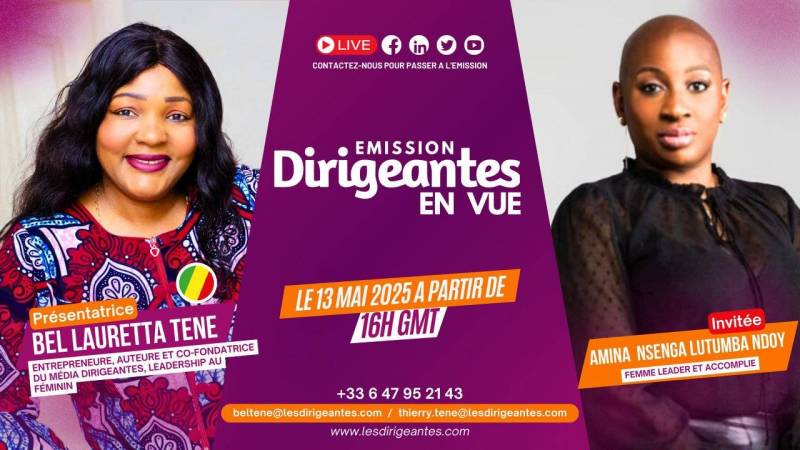 Interview d’Amina NSEGA LUTUMBA NDOY, femme leader et accomplie