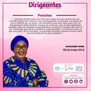 MASSOGBE TOURE, PDG de SITA SA