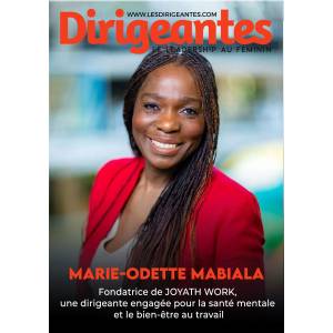 Marie-Odette MABIALA, Fondatrice de JOYATHWORK, une dirigeante engagée pour la santé mentale et le bien-être au travail