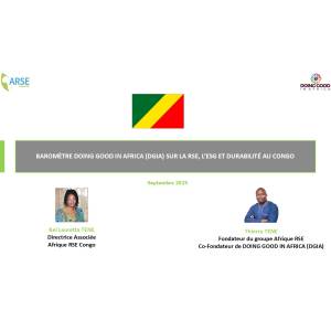 Congo Brazzaville : Baromètre DGIA ESG sur la RSE et la durabilité au Congo, faits marquants et recommandations