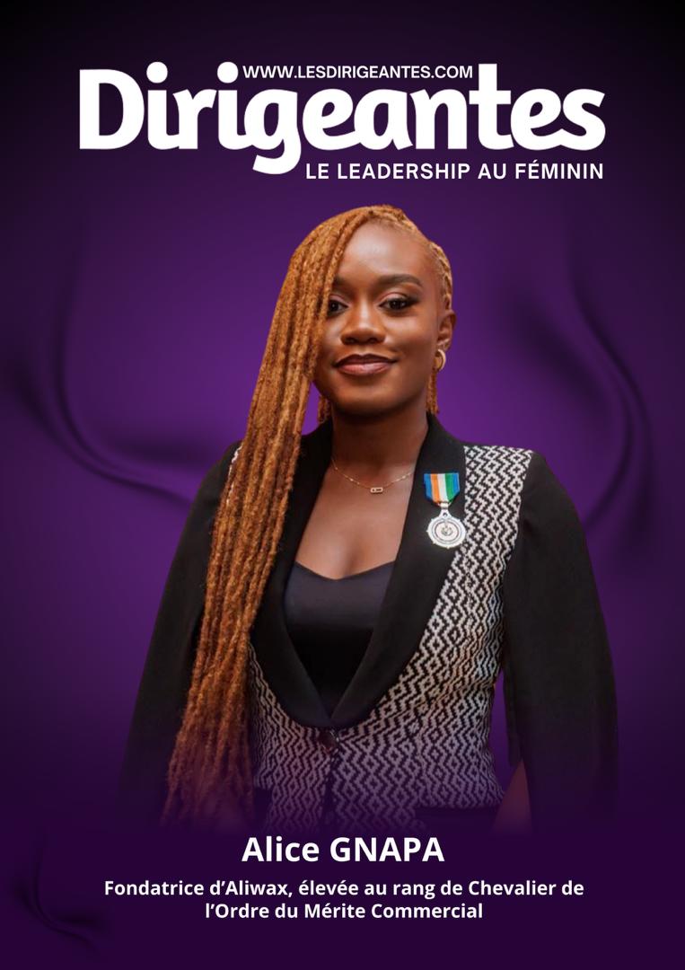 Côte d’Ivoire : Alice GNAPA élevée au rang de Chevalier de l’Ordre du Mérite Commercial