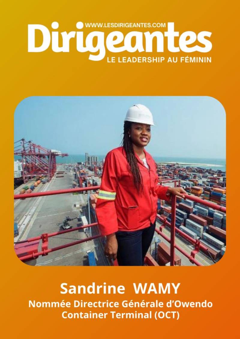 Gabon : Sandrine WAMY nommée Directrice Générale d’Owendo Container Terminal (OCT), filiale d’Africa Global Logistics (AGL) et première femme à la tête de cette filiale