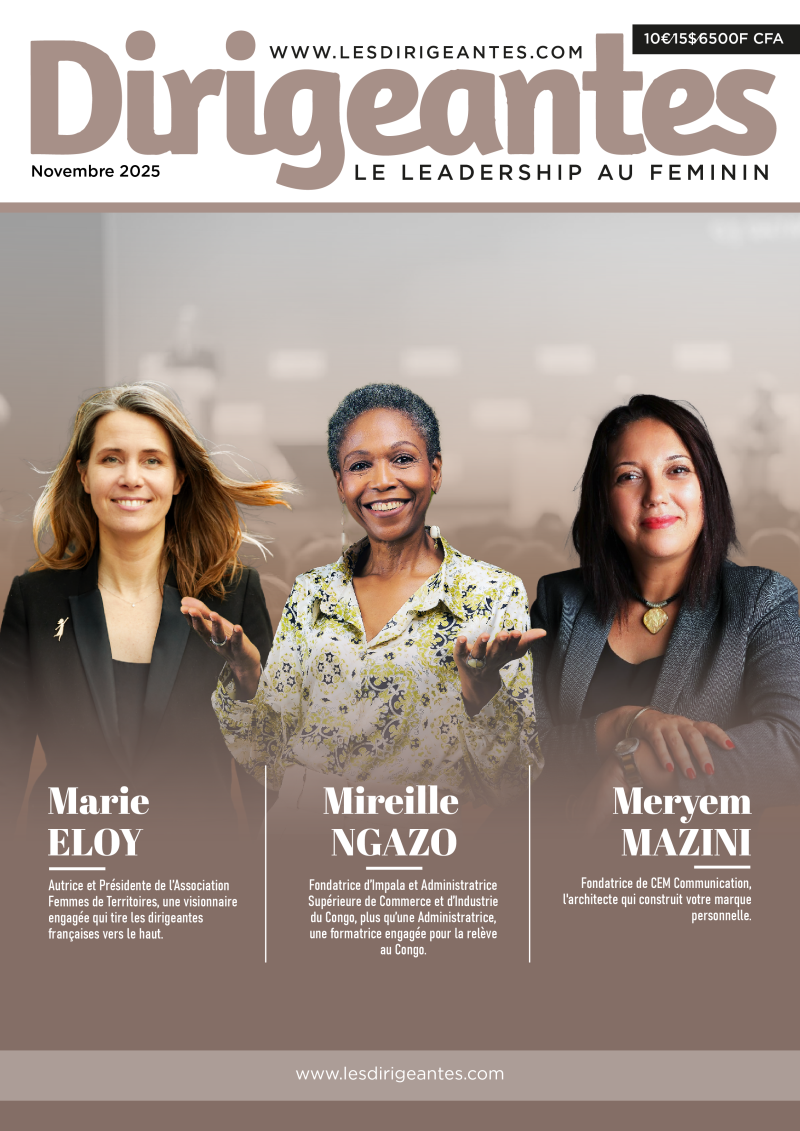 NOUVEAU NUMÉRO DU MAGAZINE DIRIGEANTES, LEADERSHIP AU FÉMININ 