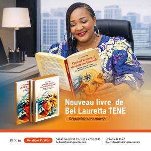NEWS : Madame Bel Lauretta TENE publie son deuxième ouvrage