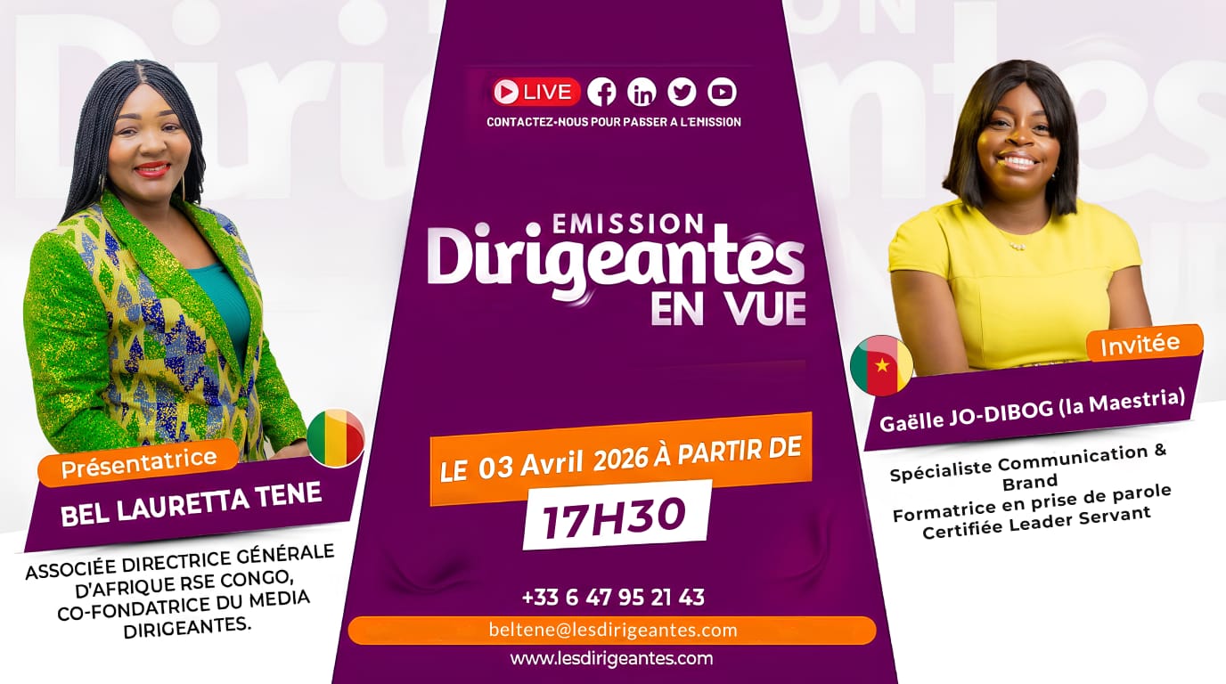 Interview exclusive de Madame Gaelle JO-DIBOG, Fondatrice de l’entreprise MAESTRIA, Spécialiste en communication & Brand, Certifiée Leader servant