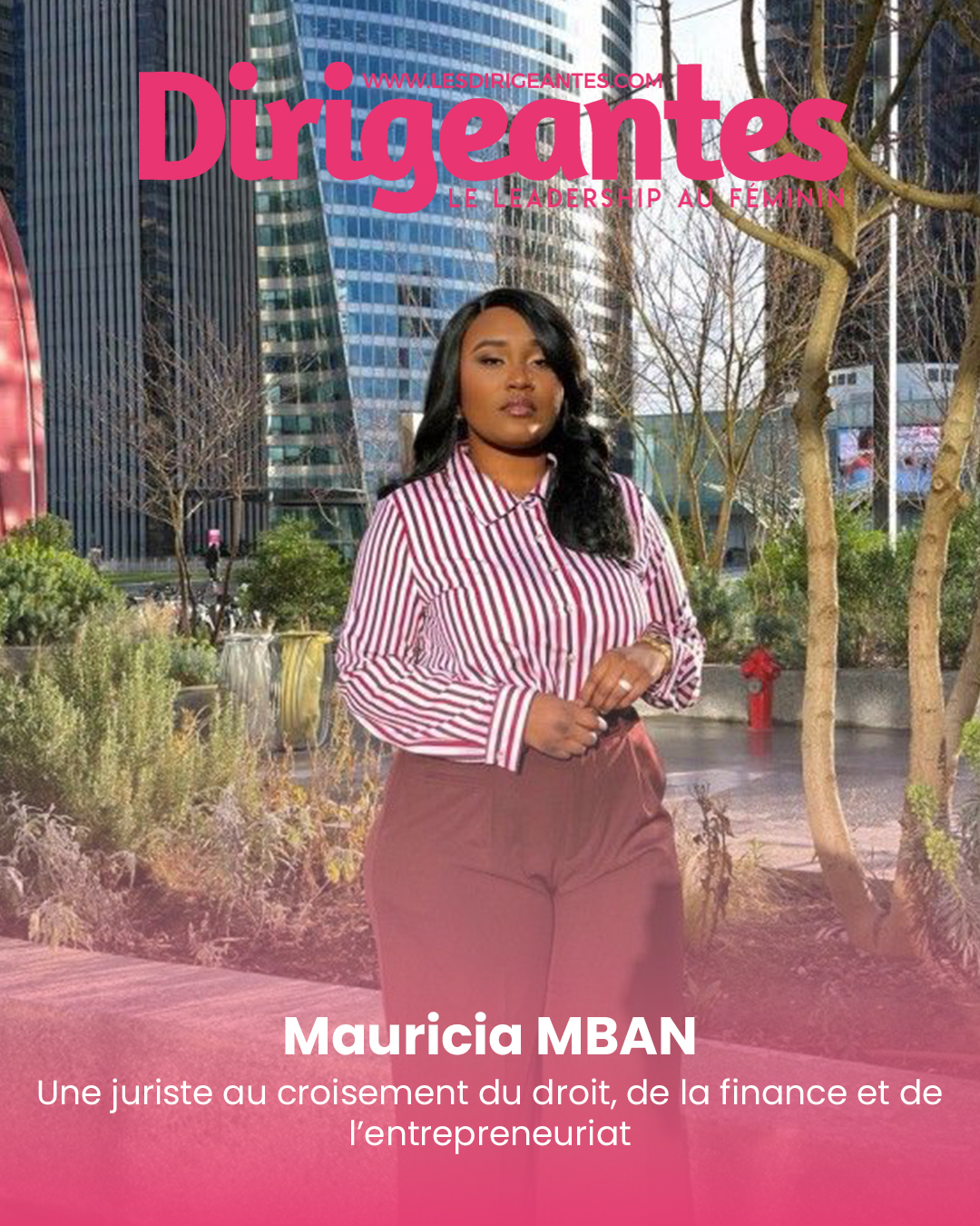    Mauricia MBAN : Une juriste au croisement du droit, de la finance et de l’entrepreneuriat