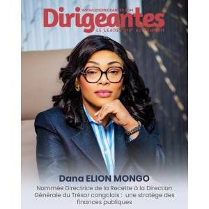 Dana ELION MONGO nommée Directrice de la Recette à la Direction Générale du Trésor congolais : une stratège des finances publiques