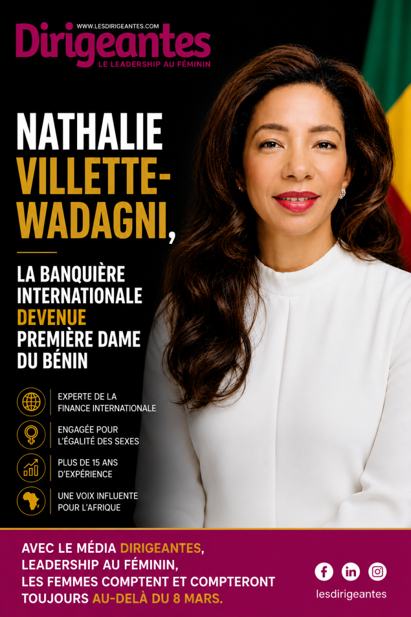 Nathalie VILLETTE-WADAGNI : la banquière internationale devenue Première Dame du Bénin