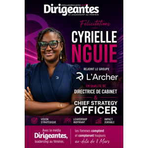 NOMINATION STRATÉGIQUE : Le Groupe L’Archer frappe fort avec l’arrivée de Cyrielle NGUIE à un poste clé 
