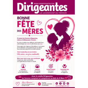 Message aux femmes dirigeantes à l’occasion de la Fête des Mères