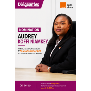 NOMINATION : AUDREY KOFFI NIAMKEY PREND LES COMMANDES D’ORANGE BANK AFRICA ET OUVRE UN NOUVEAU CHAPITRE