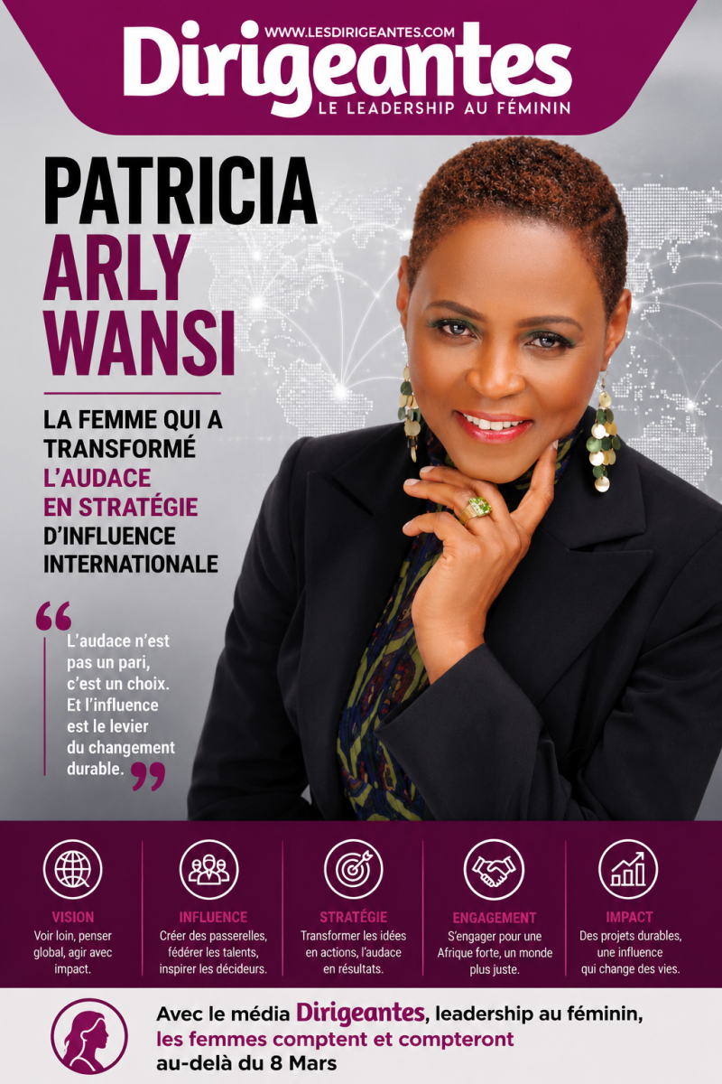 Patricia Arly WANSI, Fondatrice et Directrice Générale de INTEGRAL WORLD CONNECT