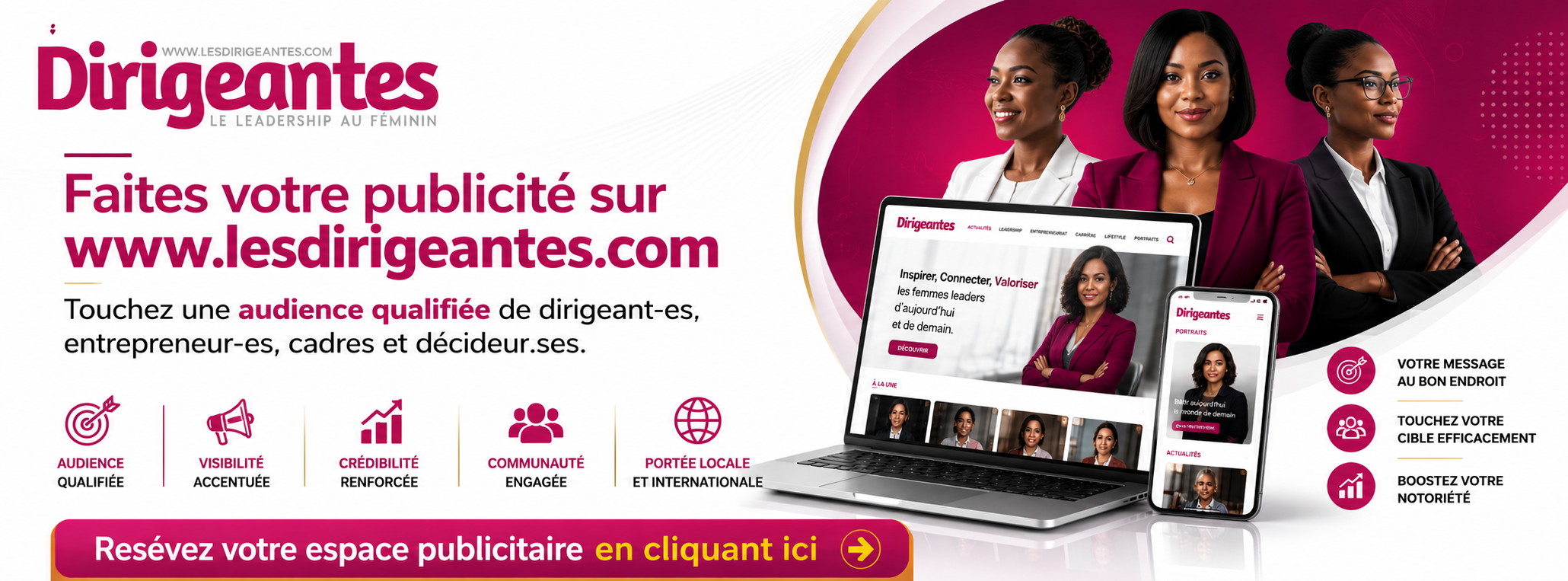 @Dirigeantes, leadership au féminin