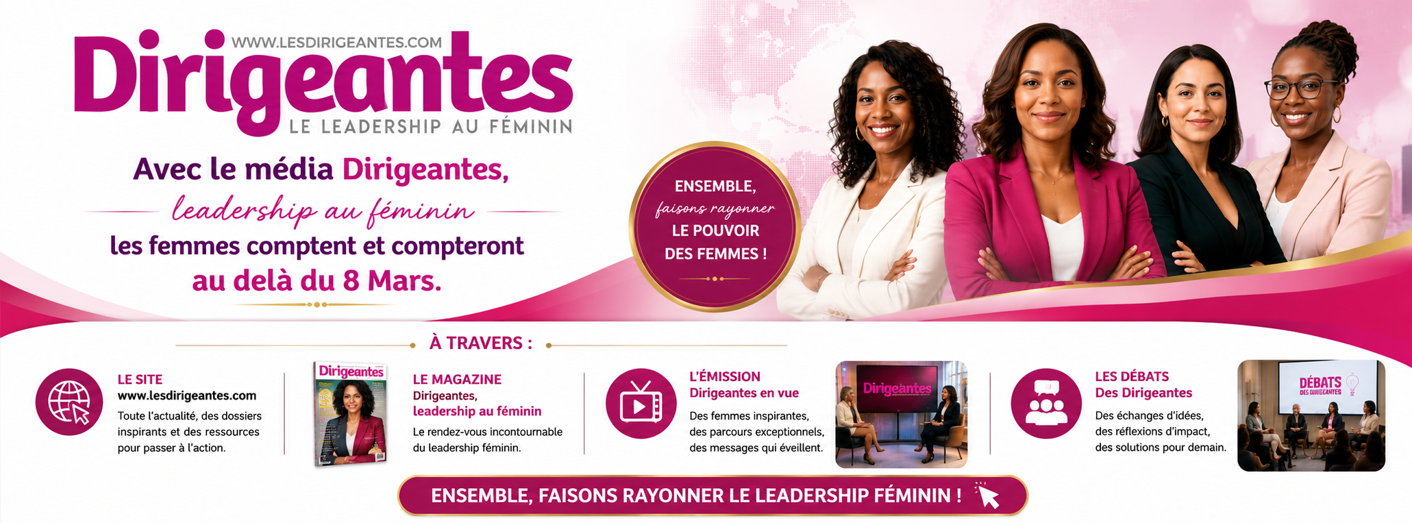 @Dirigeantes, leadership au féminin