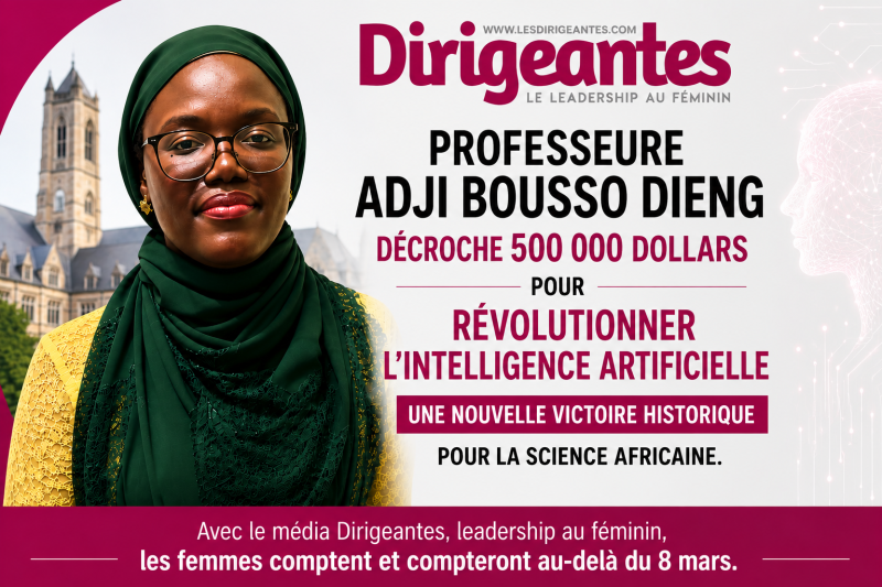 La Professeure Adji BOUSSO DIENG décroche 500 000 dollars pour révolutionner l’intelligence artificielle : une nouvelle victoire historique pour la science africaine L’excellence scientifique africaine continue de s’imposer sur la scène mondiale.