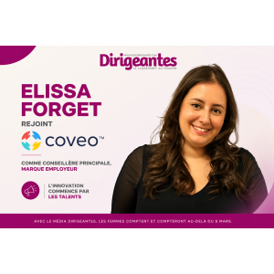 ELISSA FORGET REJOINT COVEO COMME CONSEILLERE PRINCIPALE, MARQUE EMPLOYEUR: QUAND LA MARQUE EMPLOYEUR DEVIENT UN LEVIER STRATÉGIQUE D'INNOVATION