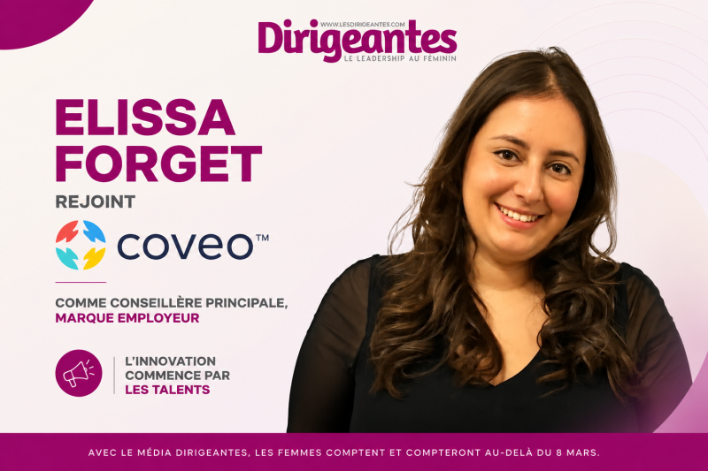 ELISSA FORGET REJOINT COVEO COMME CONSEILLERE PRINCIPALE, MARQUE EMPLOYEUR: QUAND LA MARQUE EMPLOYEUR DEVIENT UN LEVIER STRATÉGIQUE D'INNOVATION