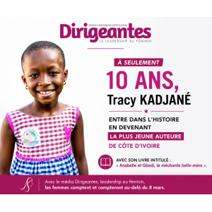 À SEULEMENT 10 ANS, Tracy KADJANÉ ENTRE DANS L'HISTOIRE EN DEVENANT LA PLUS JEUNE AUTEURE DE CÔTE D'IVOIRE