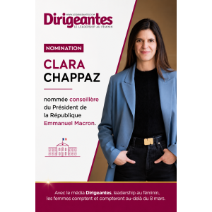NOMINATION : Clara CHAPPAZ nommée conseillère du Président de la République Emmanuel Macron